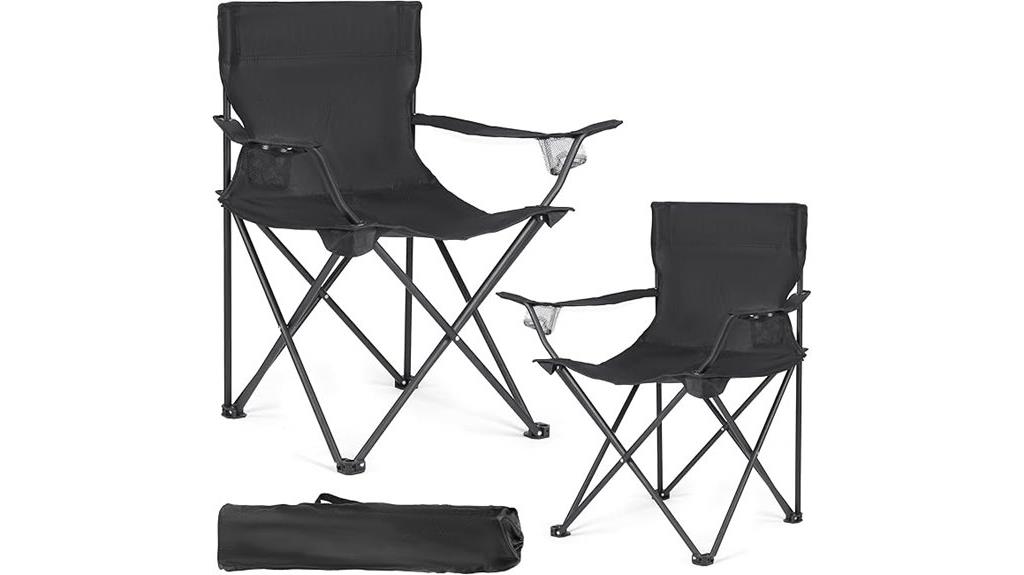 lightweight supportive camping chairs