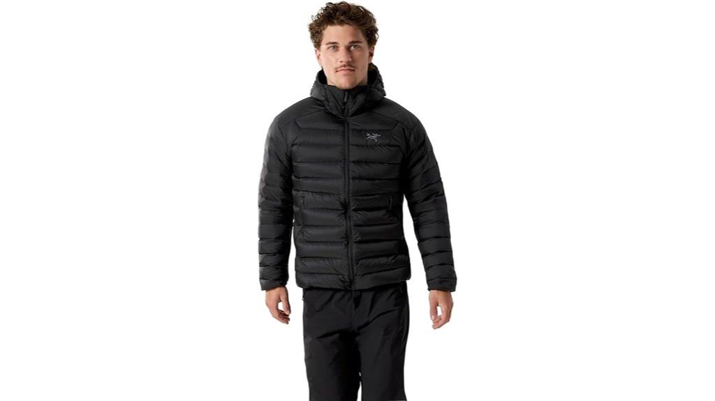 lightweight versatile down hoodie