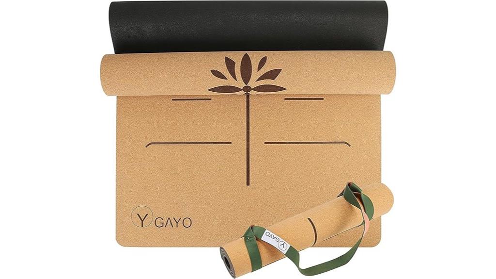 luxury eco friendly yoga mat