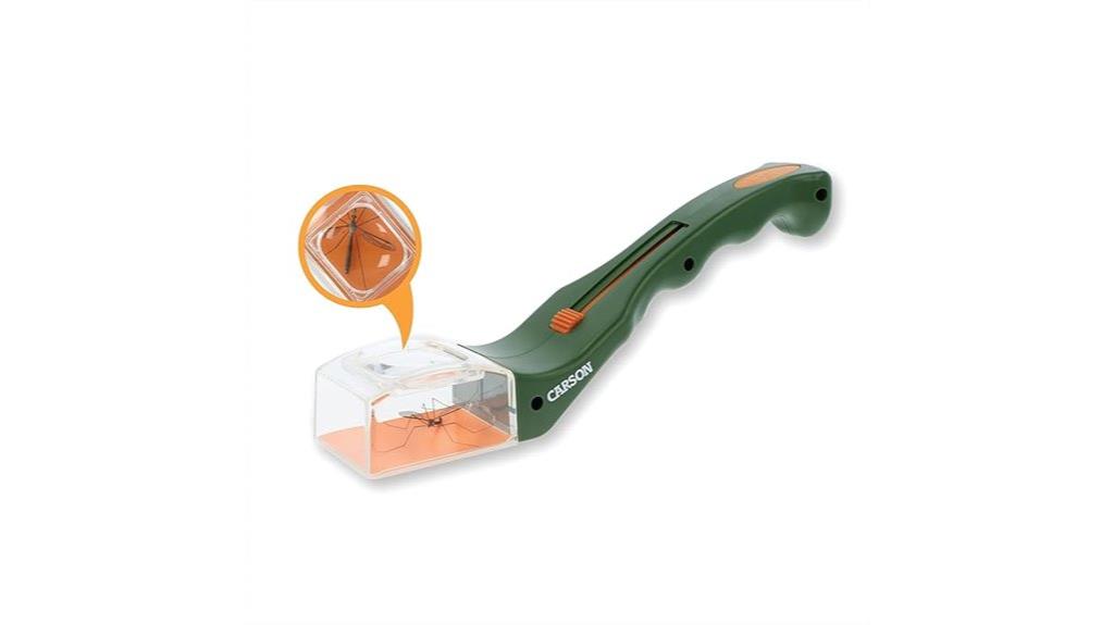 magnifying bug catching tool