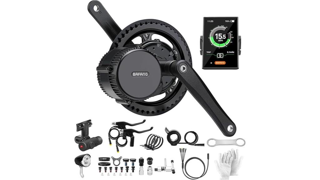 mid motor electric bike kit
