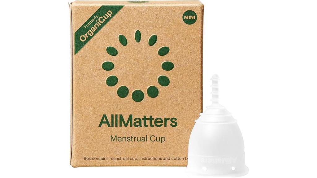 mini size menstrual cup