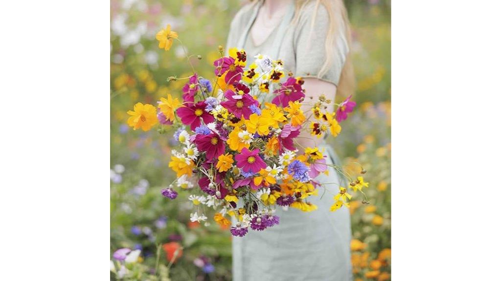 mixed wildflower seed packet