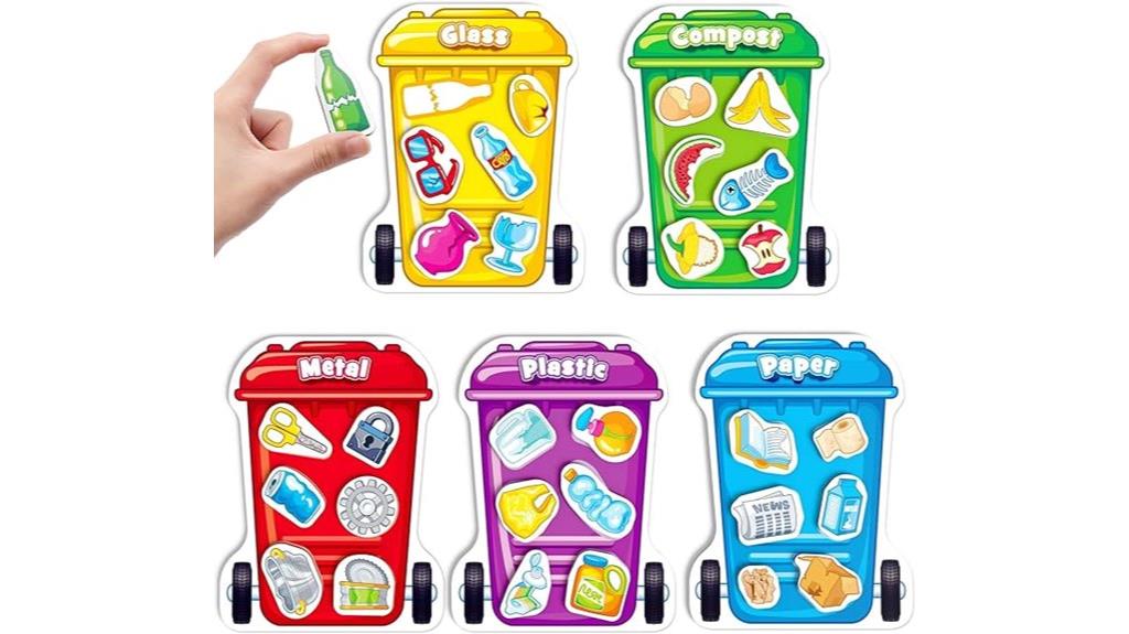 montessori recycling sorting toy