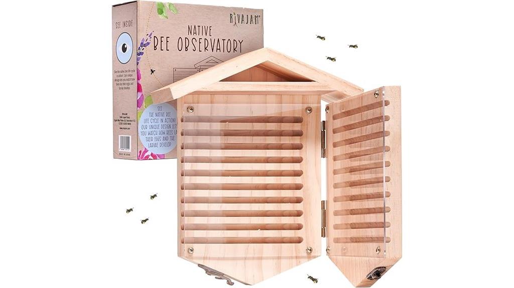 native bee observatory houses