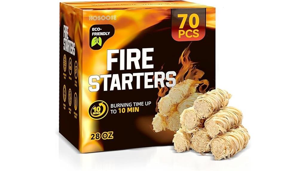 natural fire starters pack