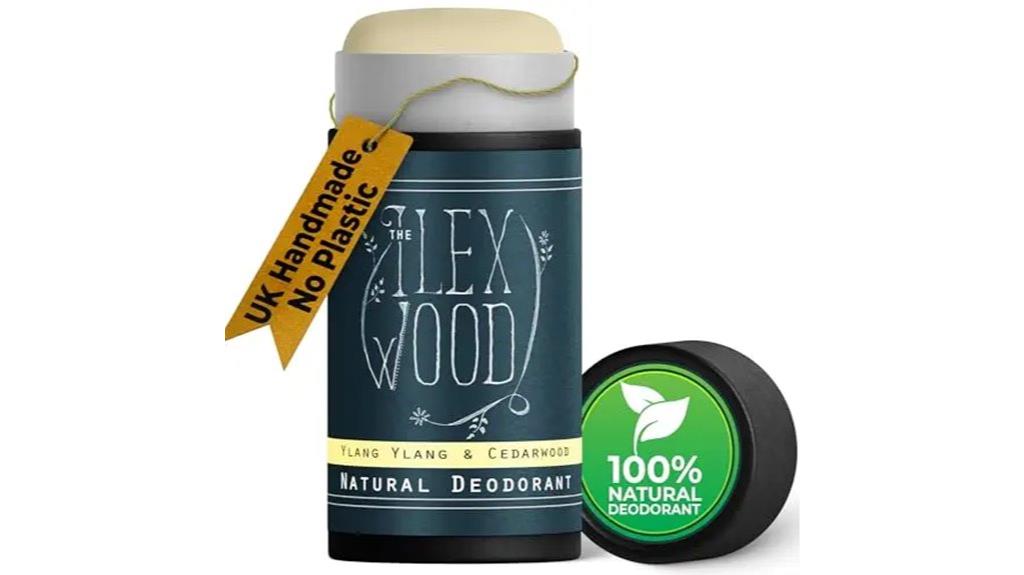 natural floral cedar deodorant