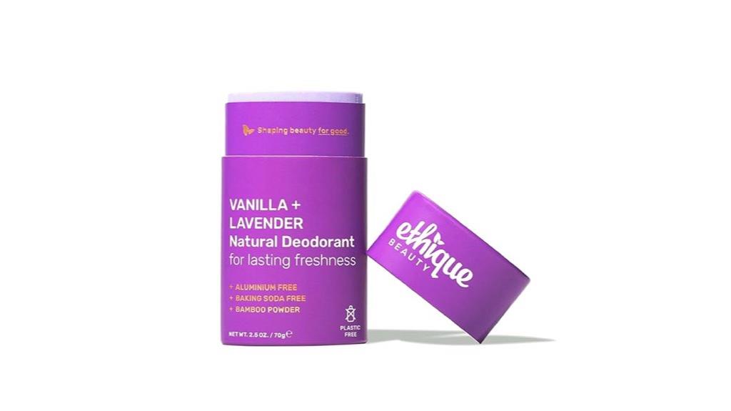 natural vanilla lavender deodorant