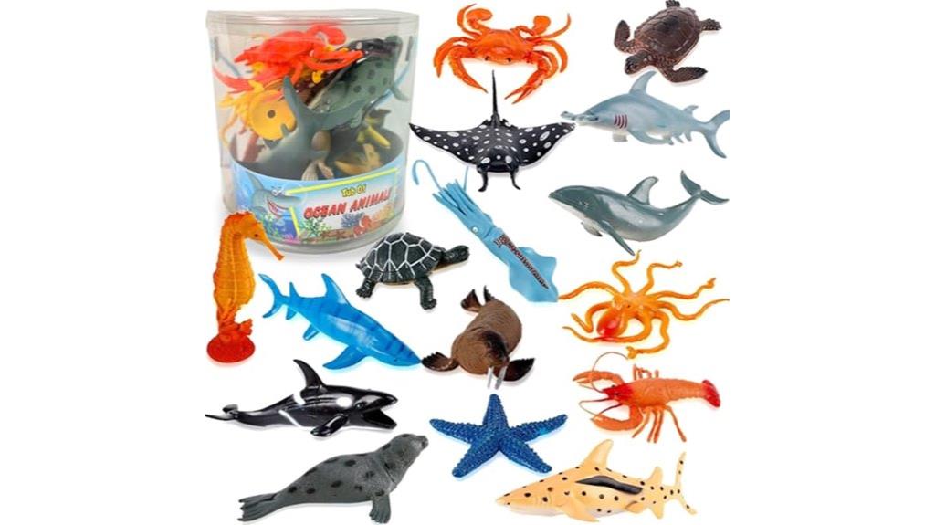 ocean animals toy set