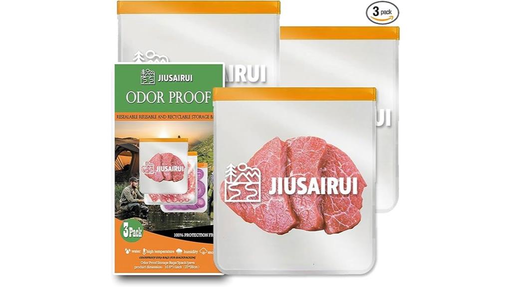 odor proof bear resistant backpack