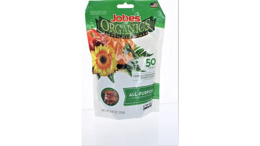 organic fertilizer spikes 50 count