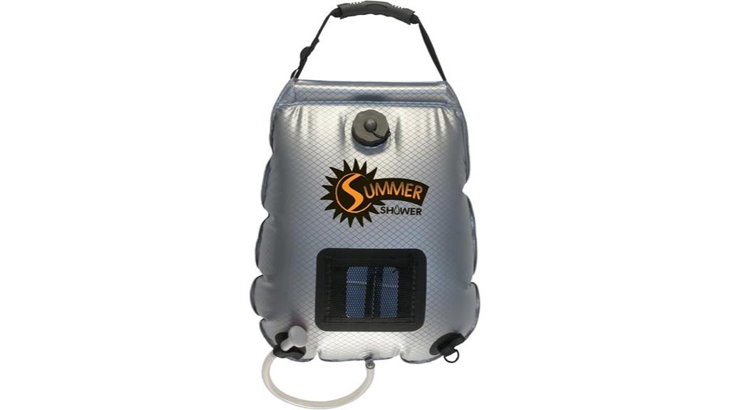 outdoor solar shower