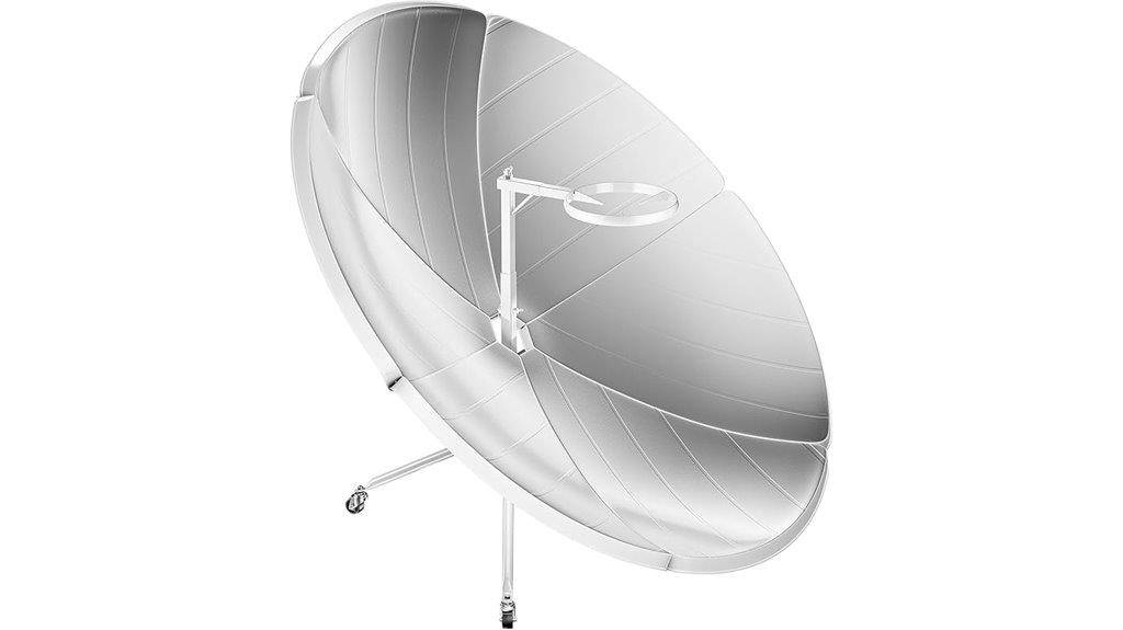 portable 1500w solar cooker