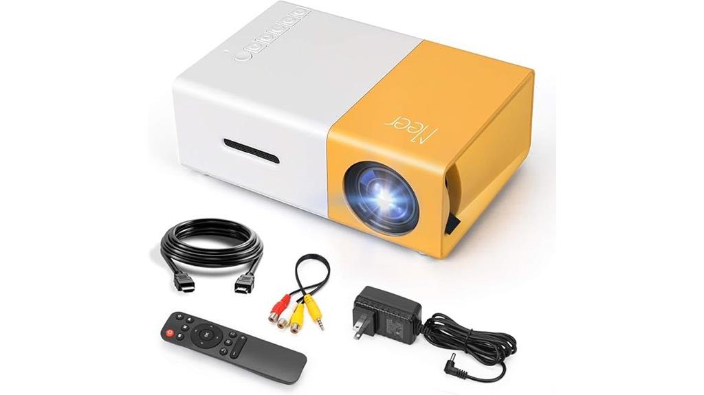 portable pico led projector