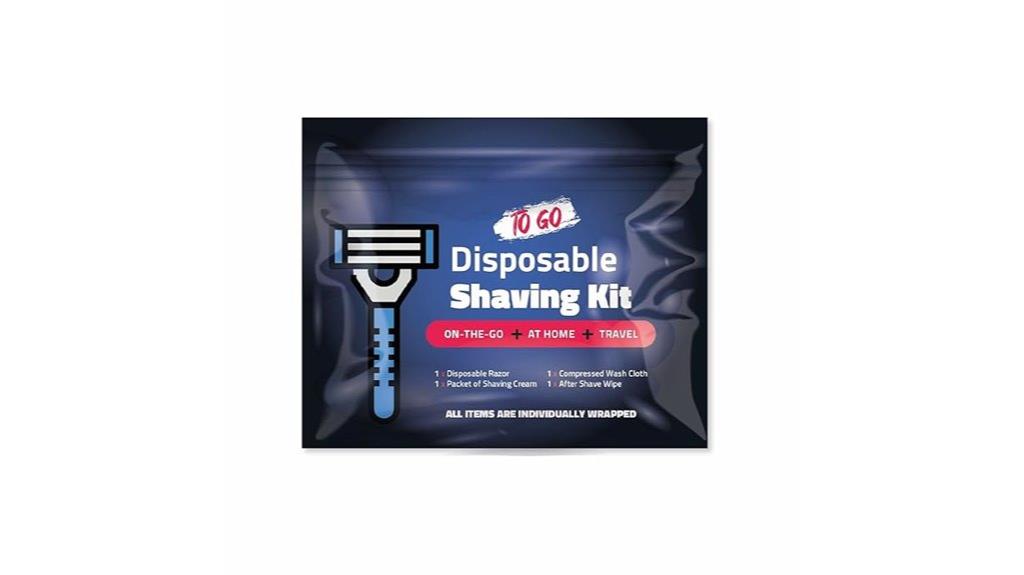 portable travel shaving kit