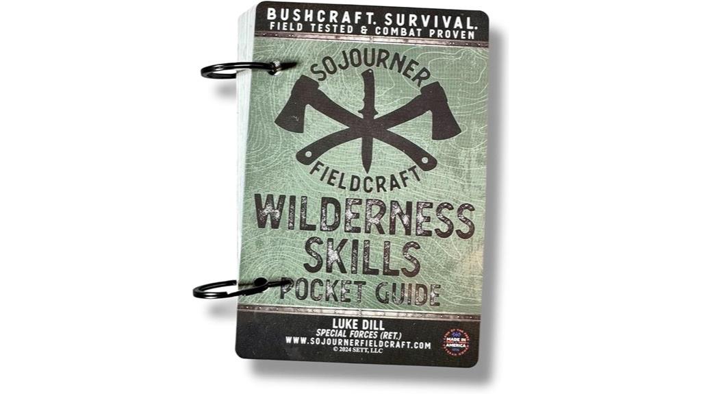 portable waterproof survival manual