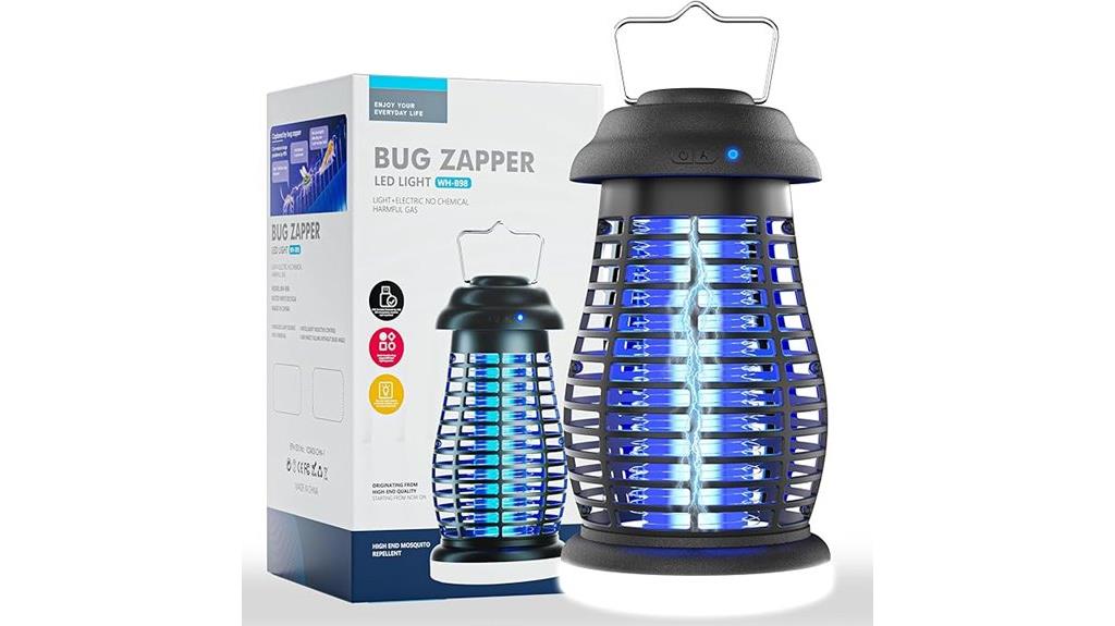 rechargeable indoor outdoor mosquito zapper
