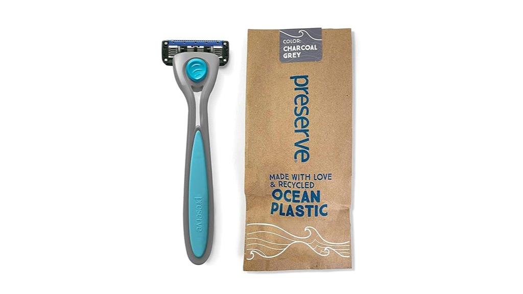 recycled ocean plastic razor
