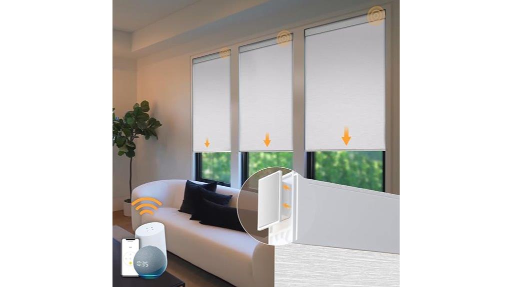 remote controlled motorized blinds