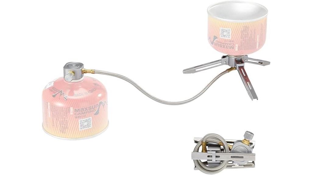 remote gas refill adapter