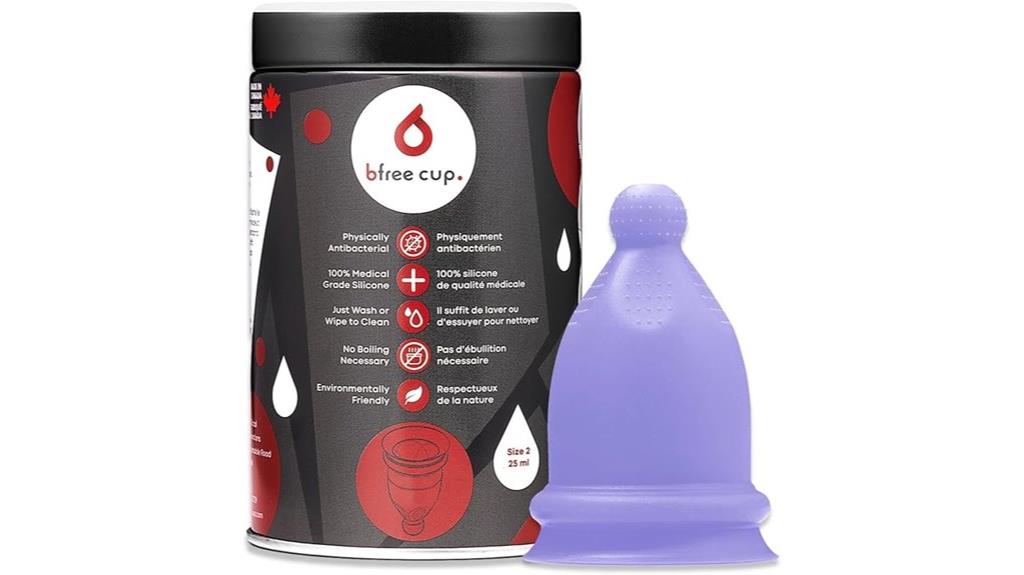 reusable eco friendly menstrual cup