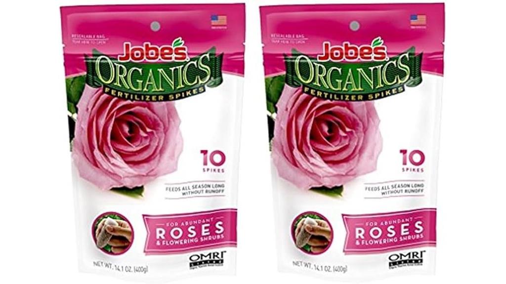 rose plant fertilizer spikes