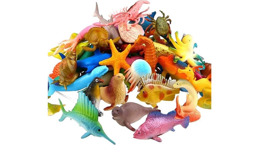 set of 52 ocean animals
