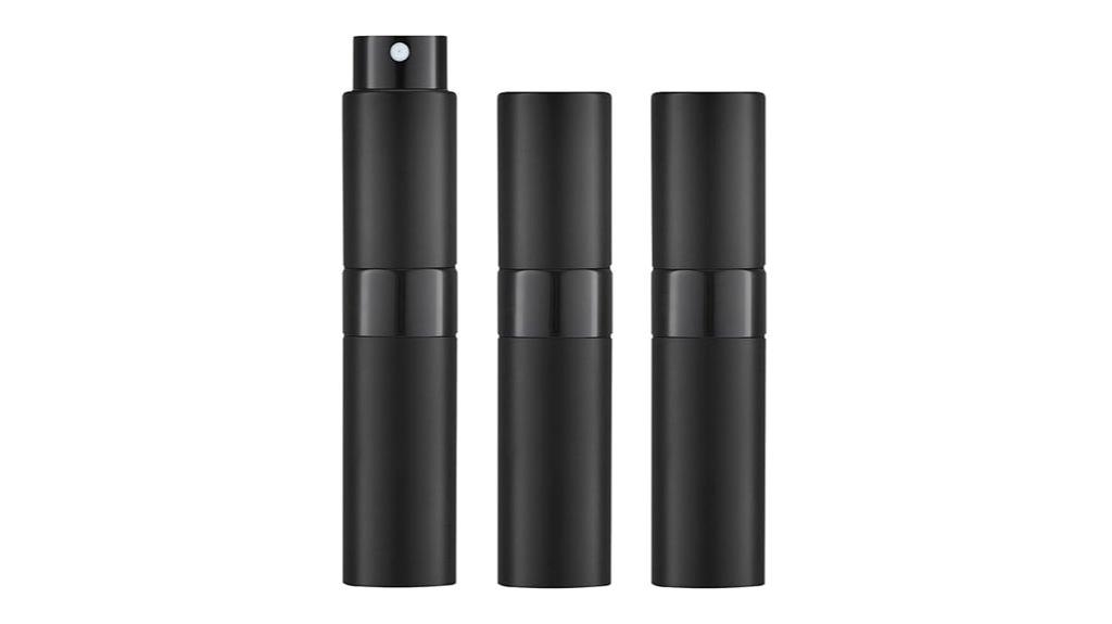 set of three 8ml spray bottles