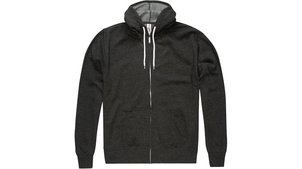 sherpa lined hooded sweatshirt