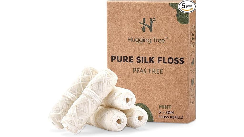 silk dental floss refills