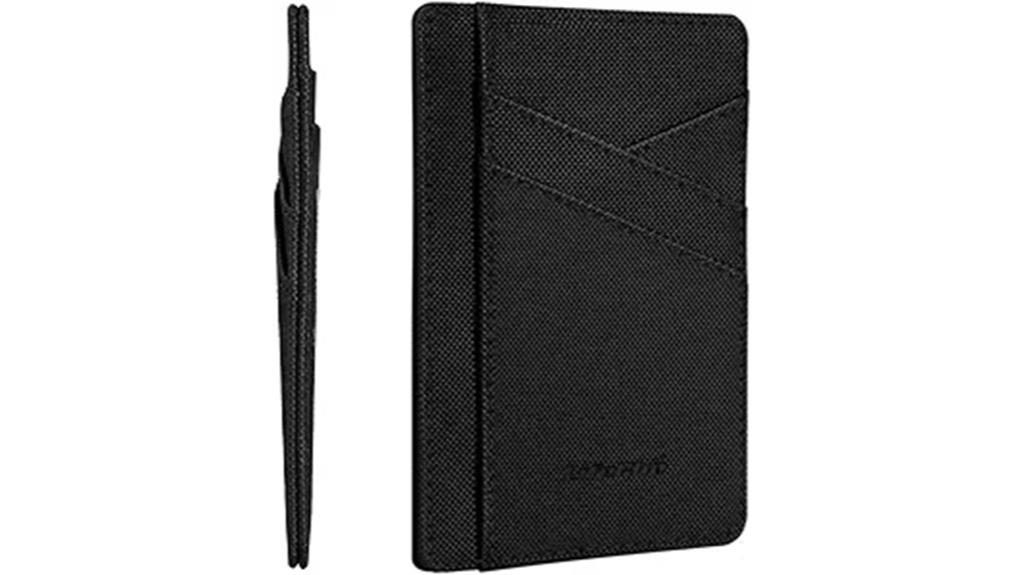 slim minimalist credit card holder