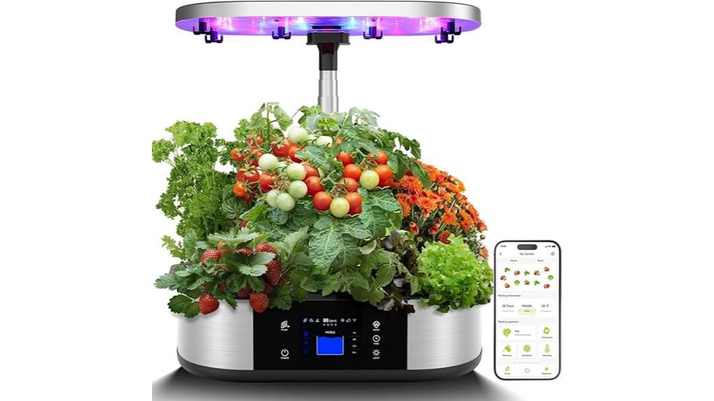 smart wifi hydroponic pods