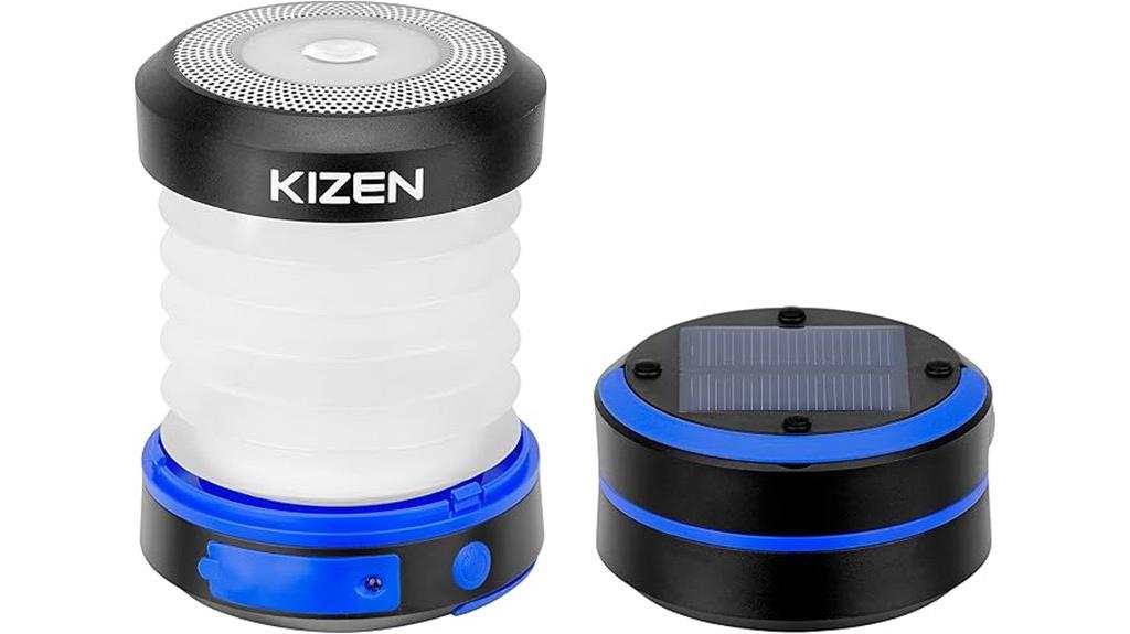 solar powered camping lantern
