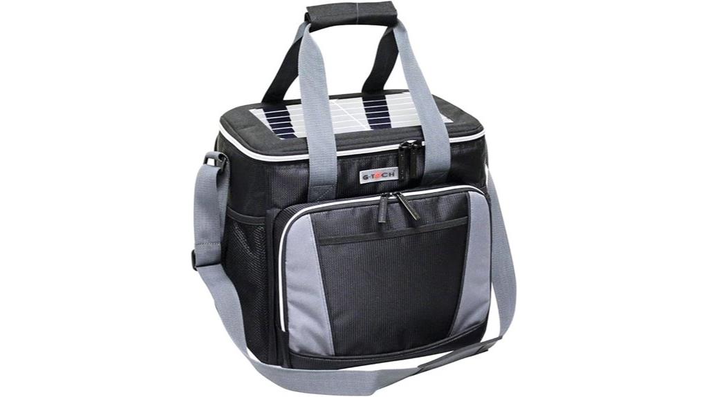 solar powered cooler bag
