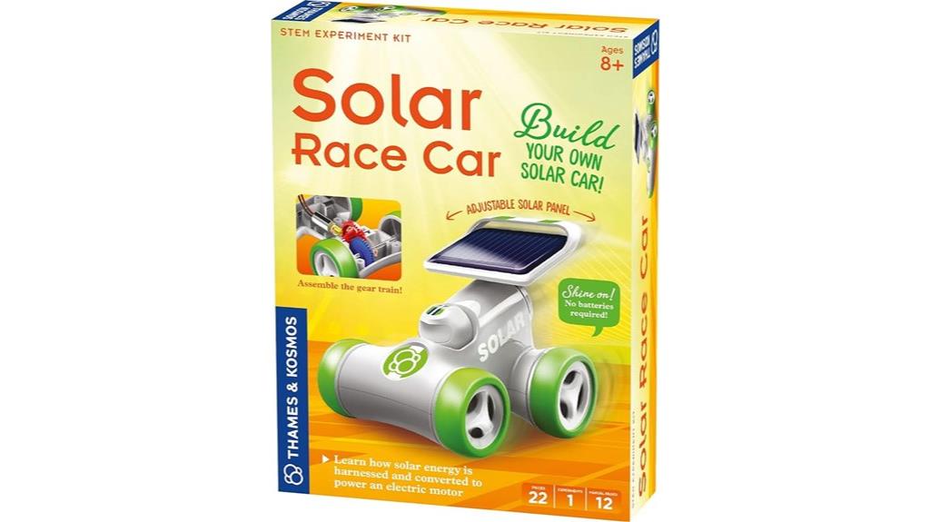 solar powered race car kit