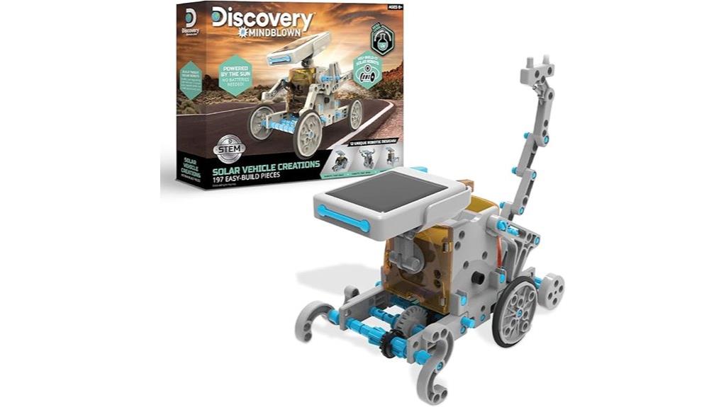 solar powered robot kit