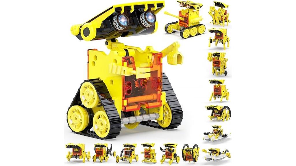 solar powered robot kit