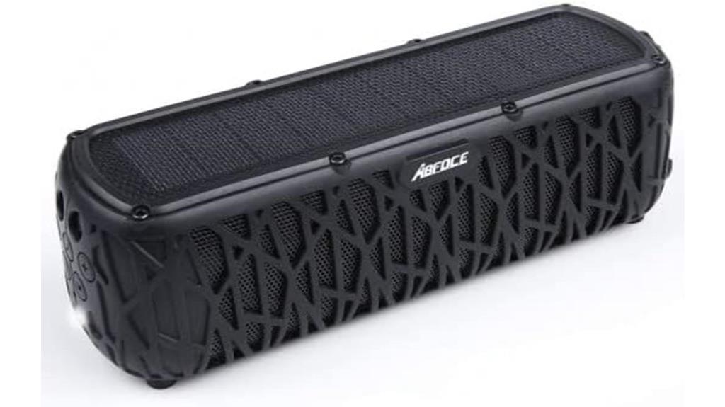 solar speaker long battery