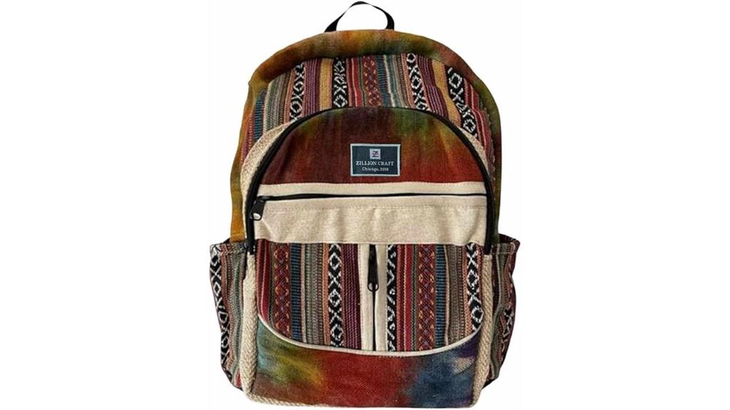 spacious multi pocket breathable backpack