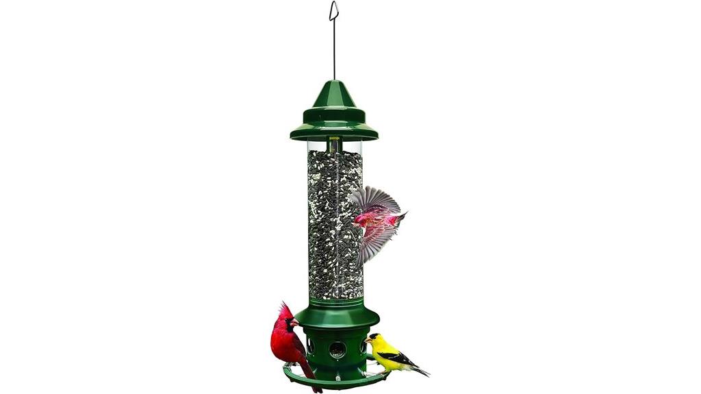 squirrel resistant bird feeder