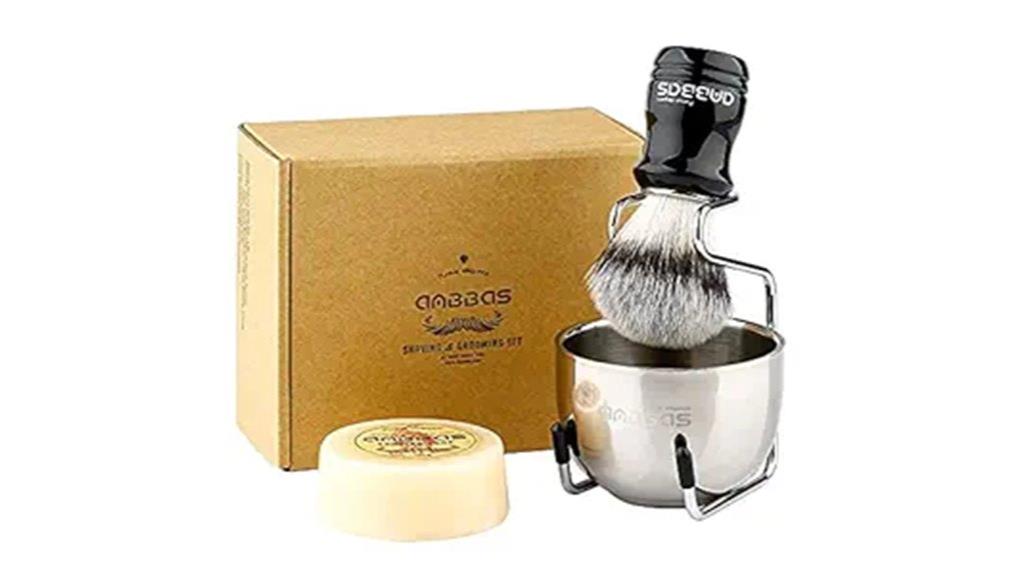 synthetic badger hair brush