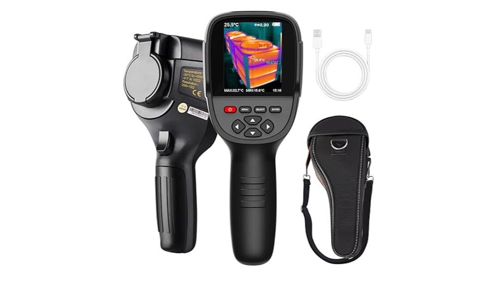 thermal camera with dual light