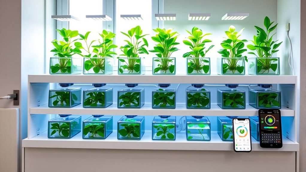 top app controlled hydroponic systems
