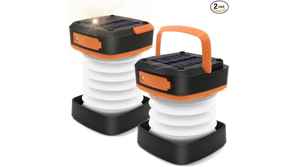 two pack portable lanterns