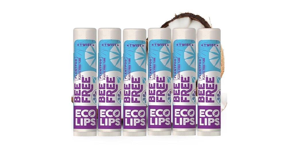 vegan unscented lip balm