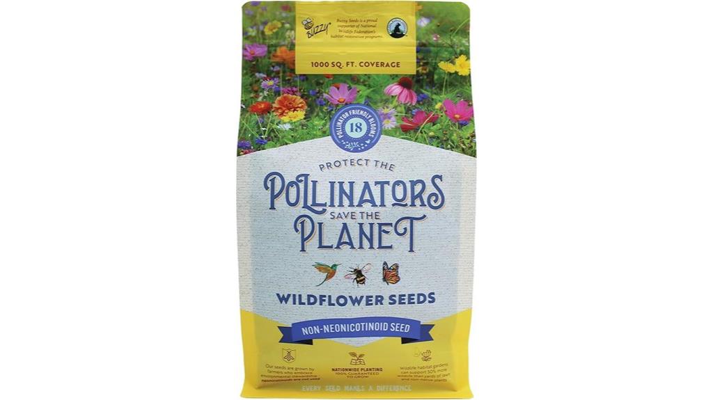 wildflower pollinator seed mix