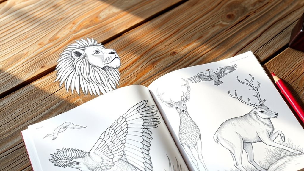 wildlife coloring book essentials
