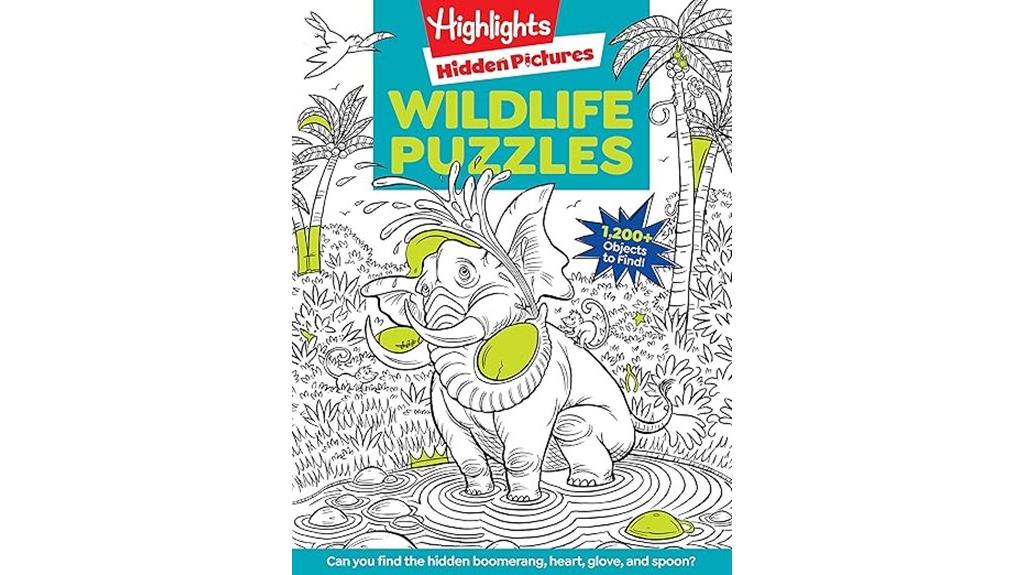 wildlife hidden pictures puzzle