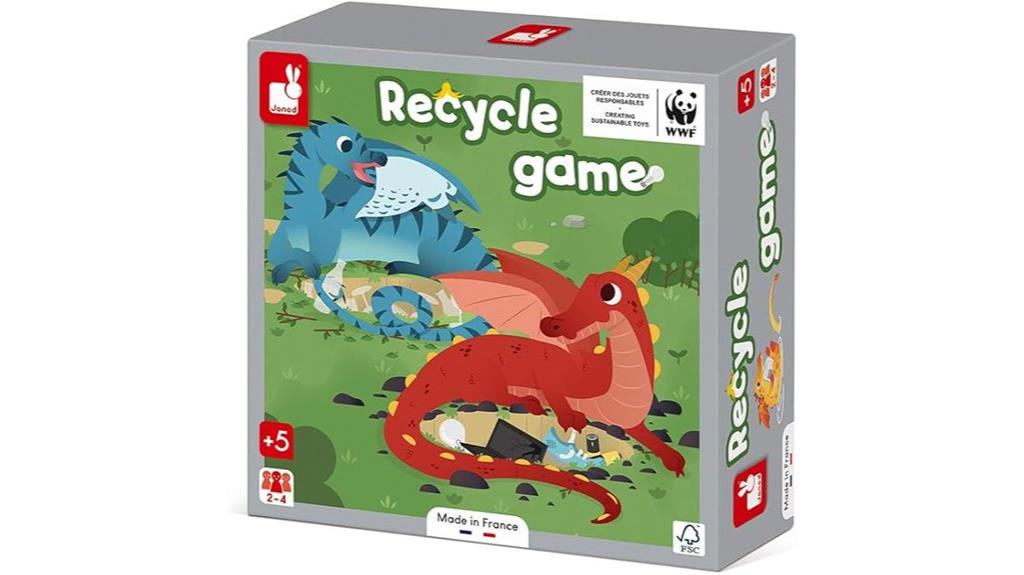 wildlife recycling educational game