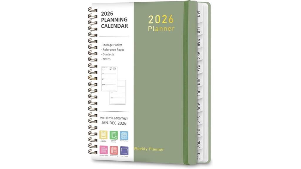 2026 a5 calendar planner
